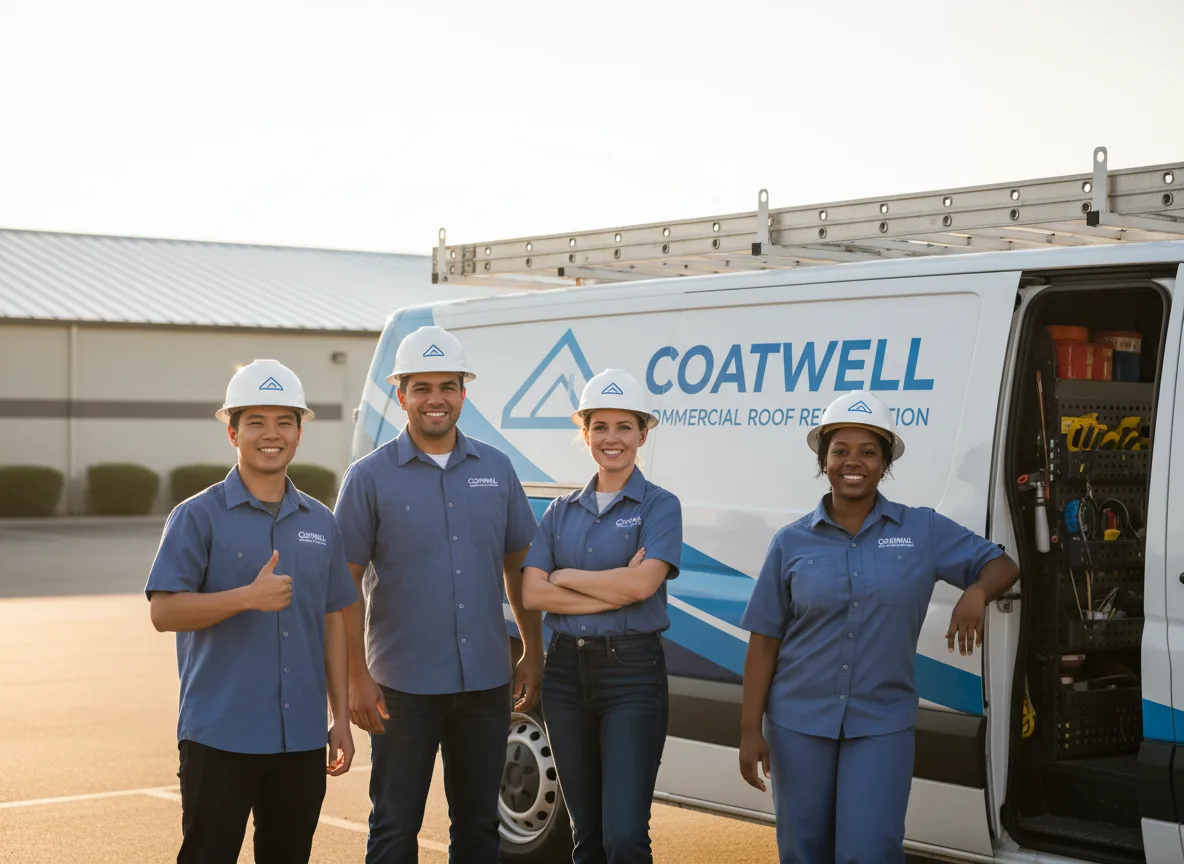 Commercial roof coating company in Breeden, WV